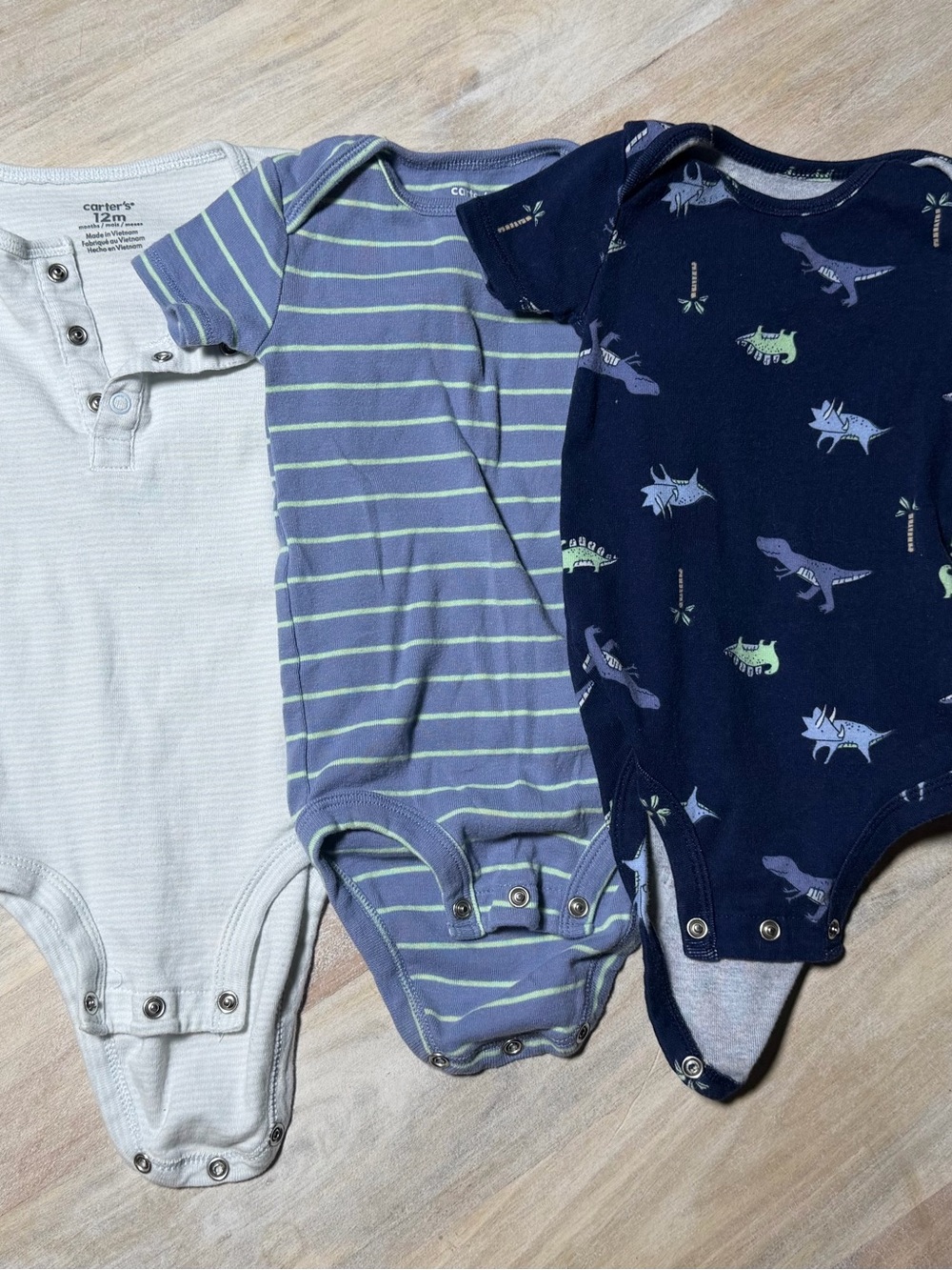 Carter's Baby Boys Mixed Color Pajama, Onesies & Pants Lot - Carters, Nike Lot - Picture 5 of 6